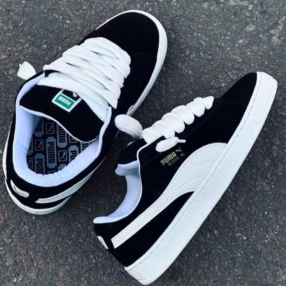 BEEYOO Sepatu Sneakers Kanvas Wanita Casual Formal Korea Style Hitam Putih