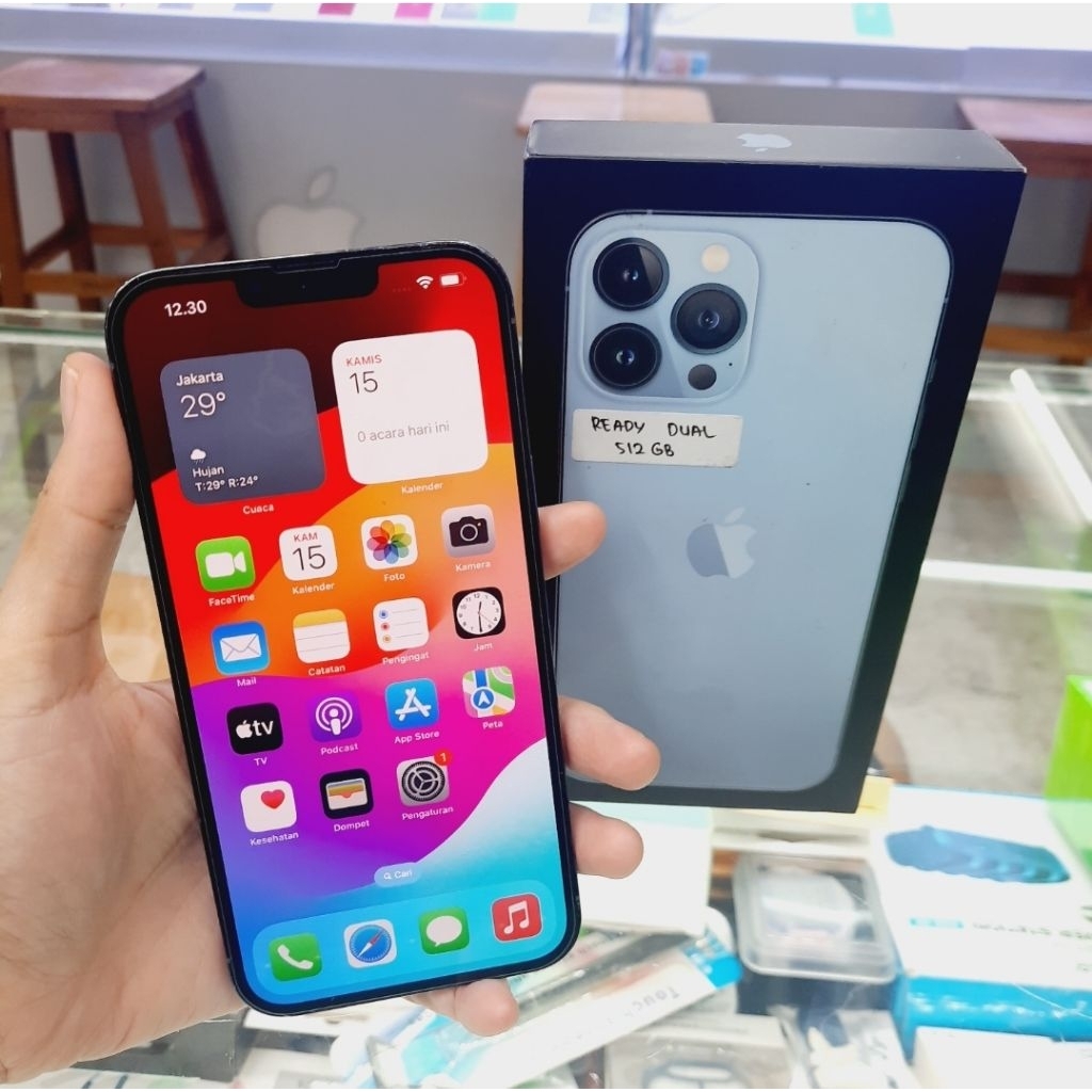 Iphone 13 Pro Max 512 GB Dual Sim - Sierra Blue - Ex inter - Second