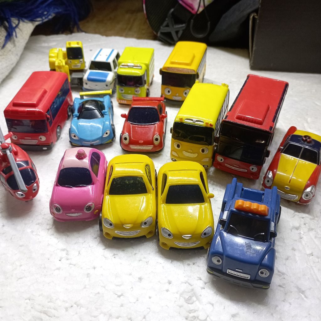 PRELOVED PL Mainan Tayo and Friends Produksi Iconix - Khan Air Speed Kinder Leo Ruby Gani Shine Lucy