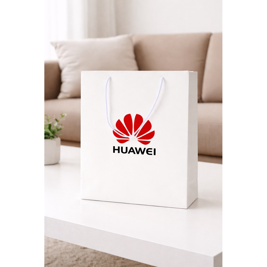 Paper Bag Huawei Medium - Tas Kertas Paperbag Handphone TWS Tablet