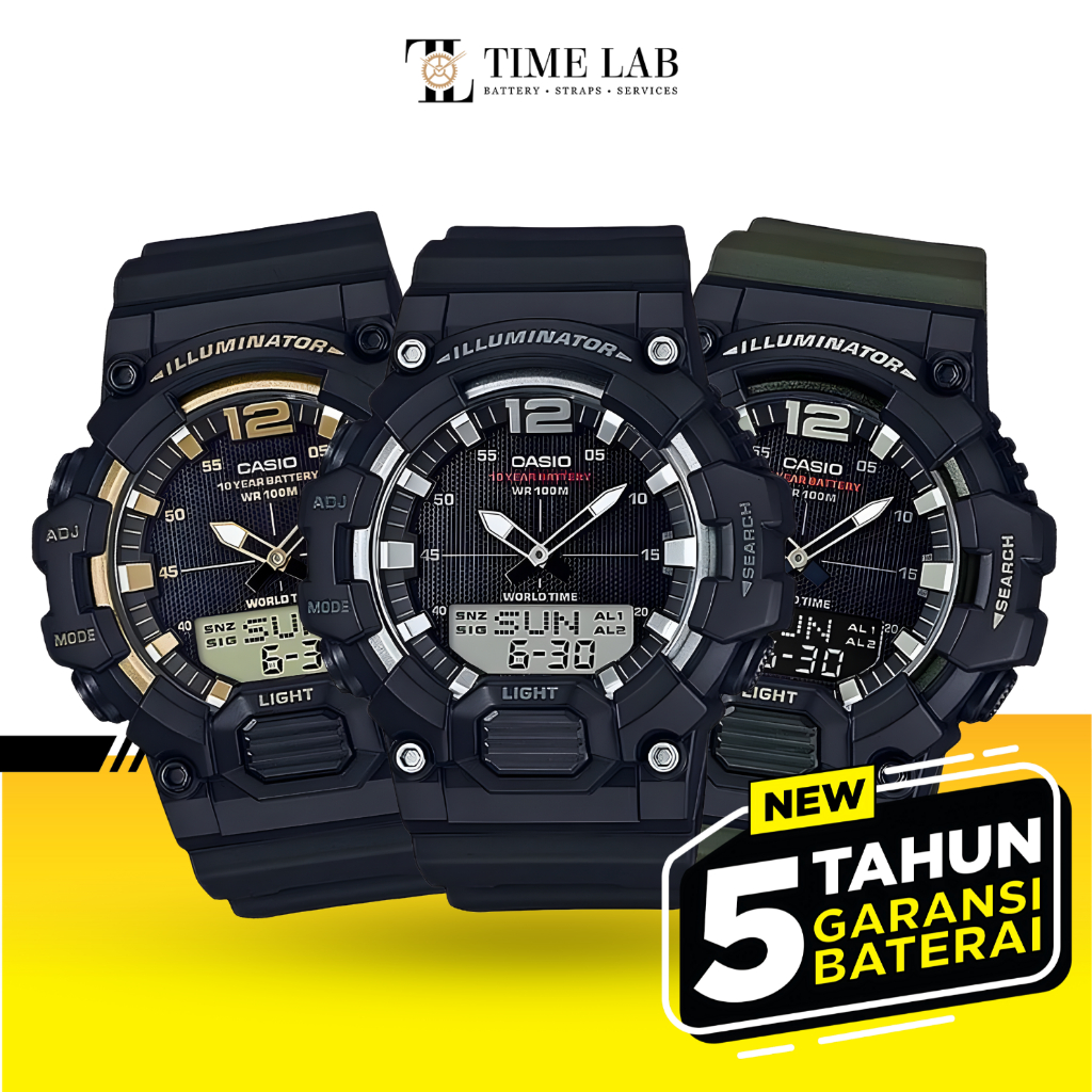 JAM TANGAN PRIA CASIO GENERAL HDC-700 / HDC700 / HDC 700 ORIGINAL MURAH GARANSI RESMI