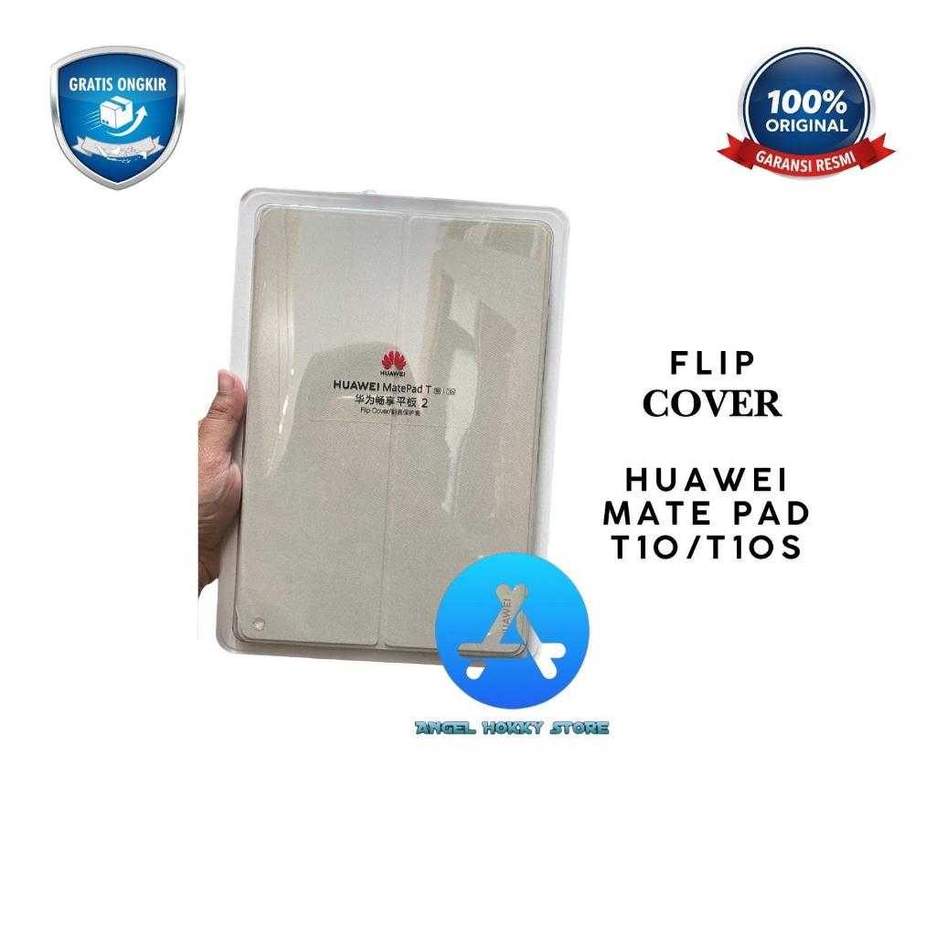 Flip Cover MatePad Huawei T10/ T10S Original Flip Cover Huawei untuk Tablet Huawei T10 dan T10S BEIG