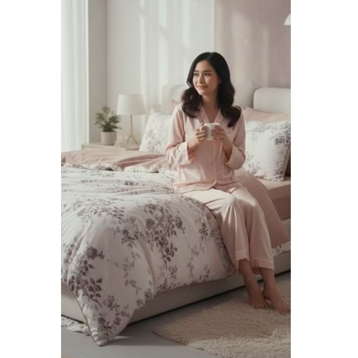 My Honey Sprei 180x200(King Size)Katun Jepang Super Halus Lembut