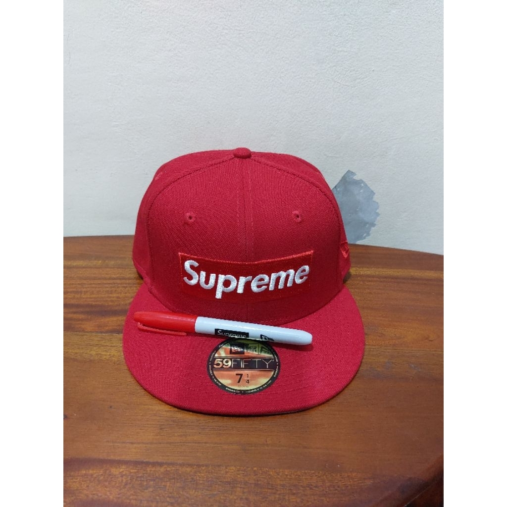 Topi Original Fitted Newera Colab Supreme Sharpie Size 714
