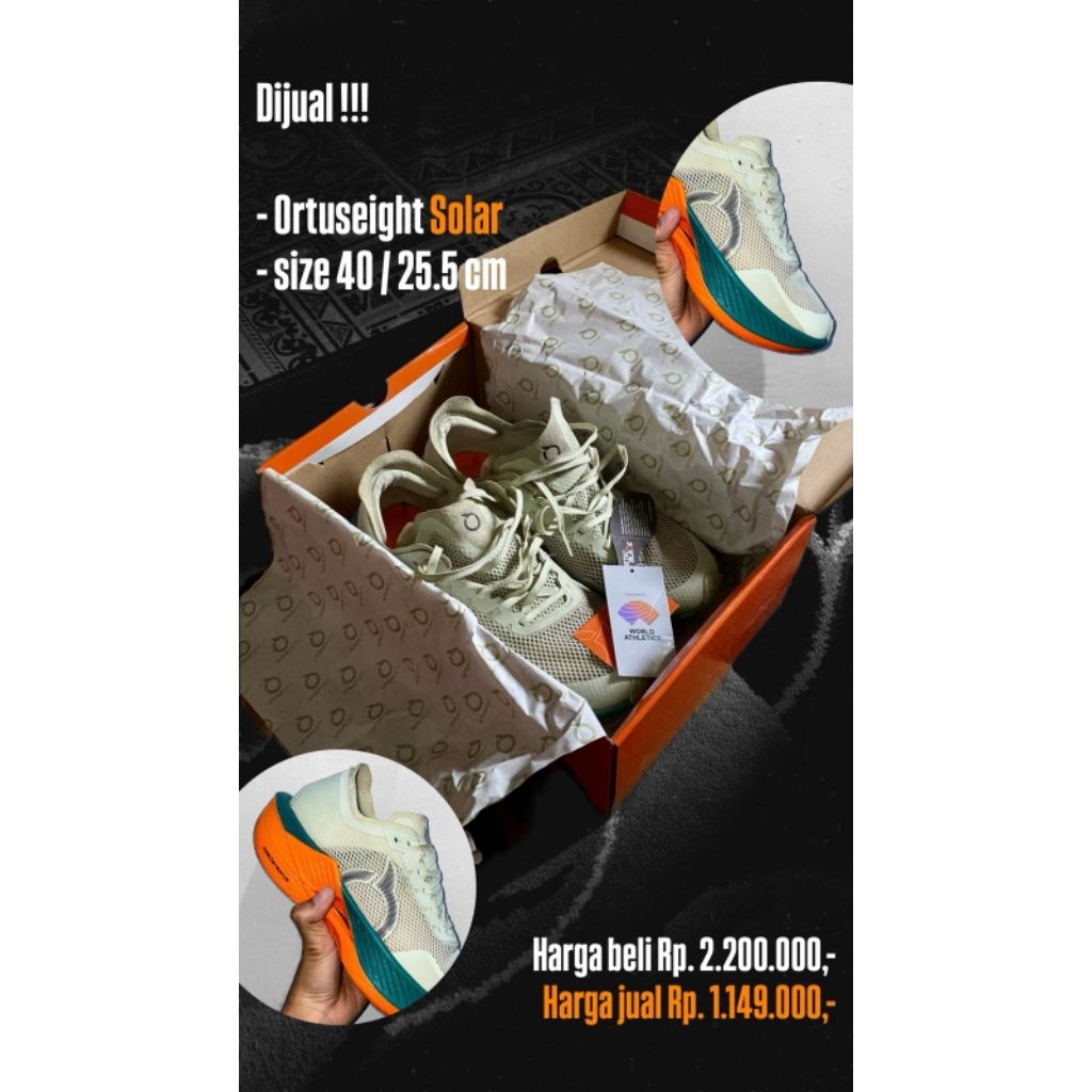 Sepatu running Ortuseight Solar