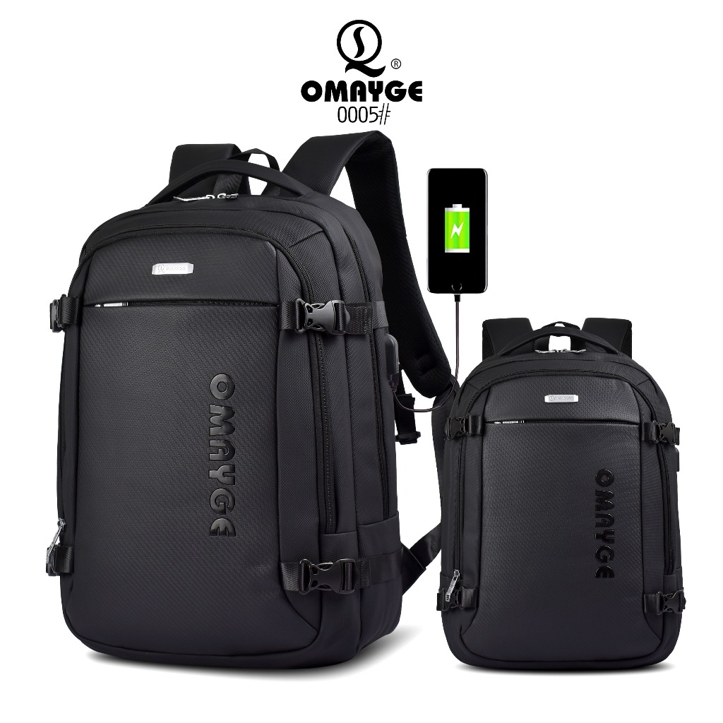 Omayge Tas Ransel Omayge 0005 Tas Backpack Tas Laptop Pria Kerja
