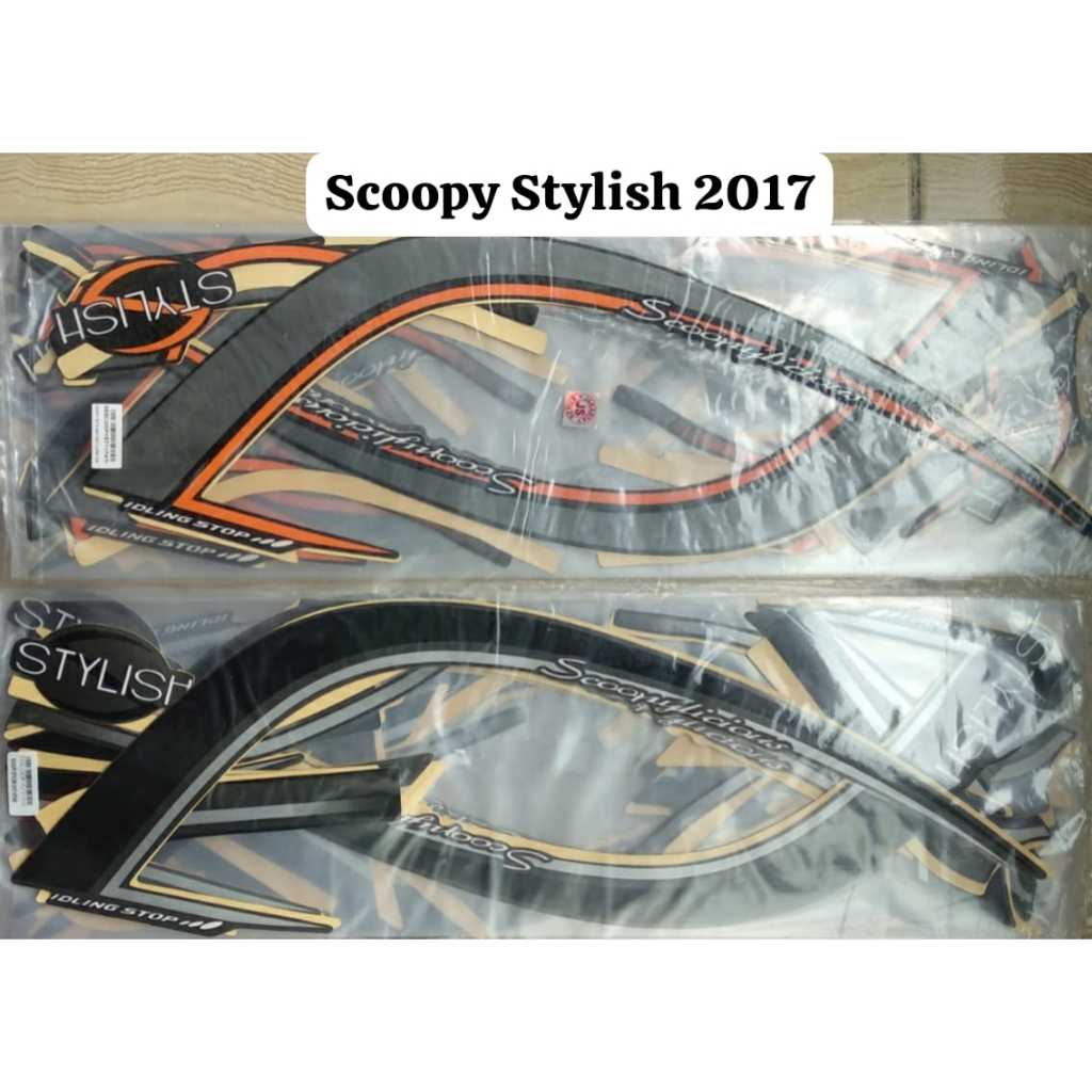 STRIPING SCOOPY STYLISH 2017
