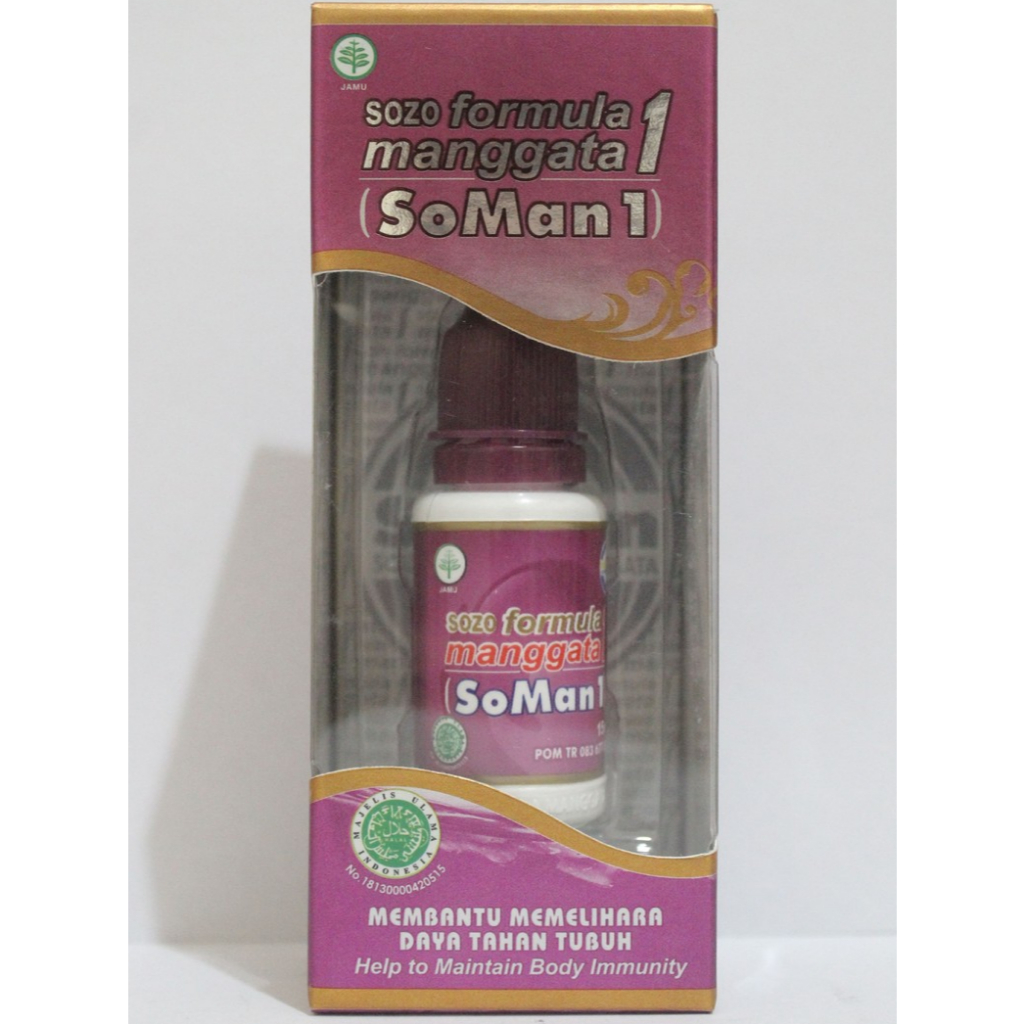 Soman 1 Jamu Tetes Herbal Asli 15ml