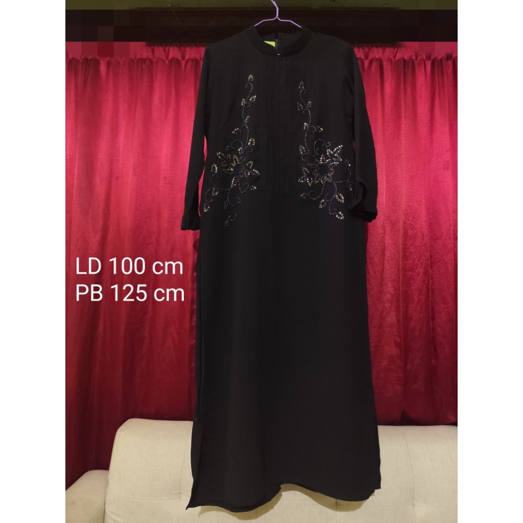 Abaya Hitam Preloved