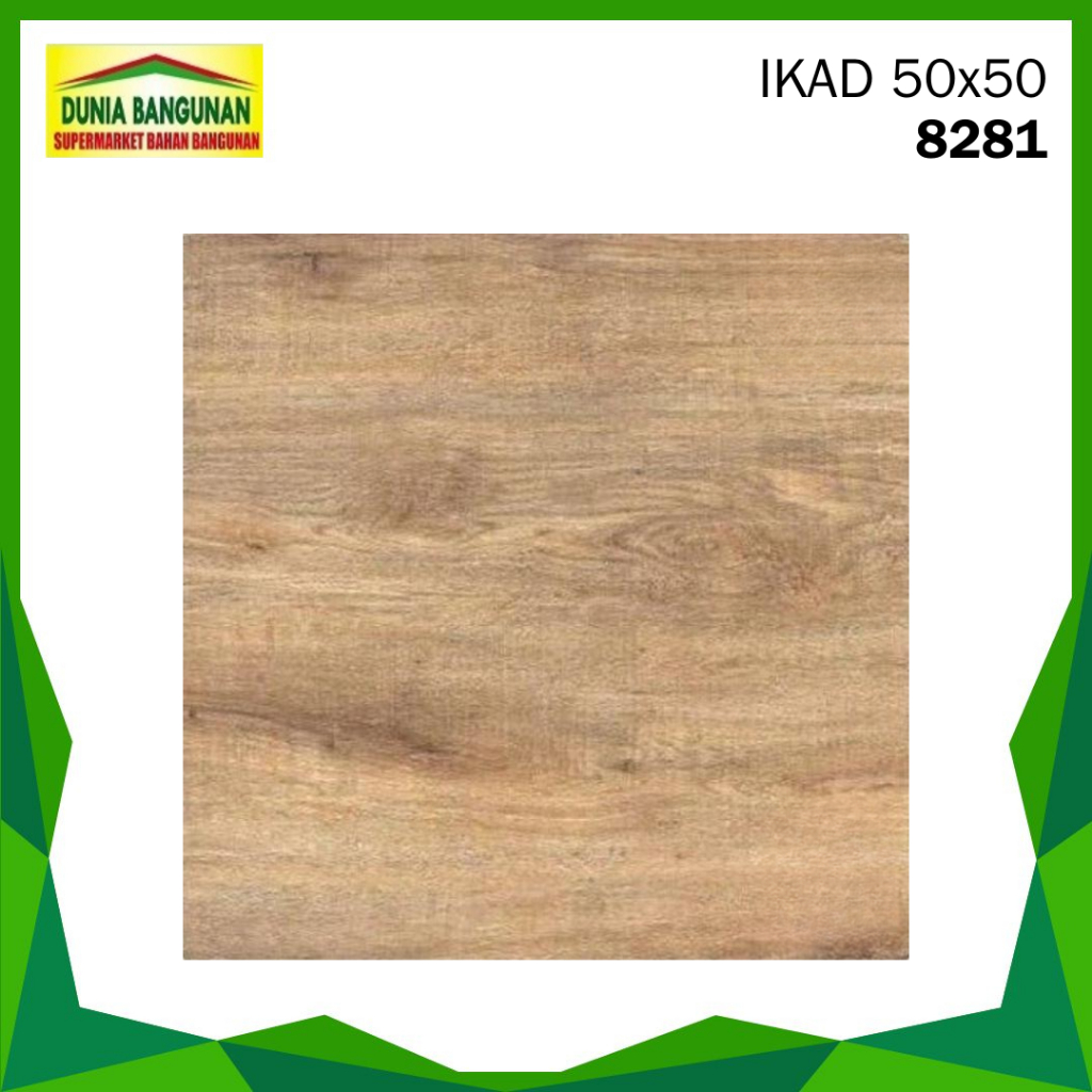 Keramik 50x50 Motif Urat Kayu Ikad 50x50 KW2 SZ 8281 Keramik Lantai Kayu