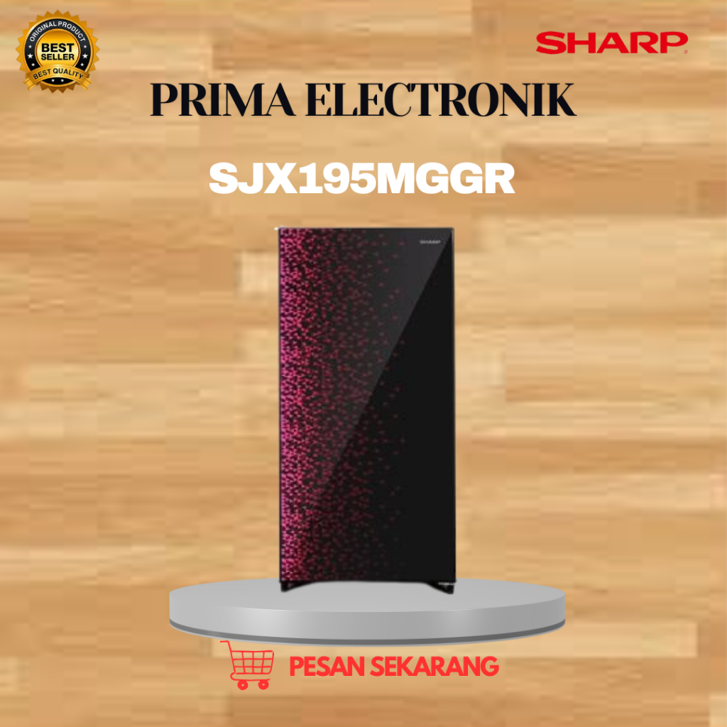 KULKAS 1 PINTU SHARP SJX195MGGR 128L/SJX-195-MGGR/SJX-195MGGR/SJX 195 MGGR/SJX 195MGGR/SJX-195 MGGR/