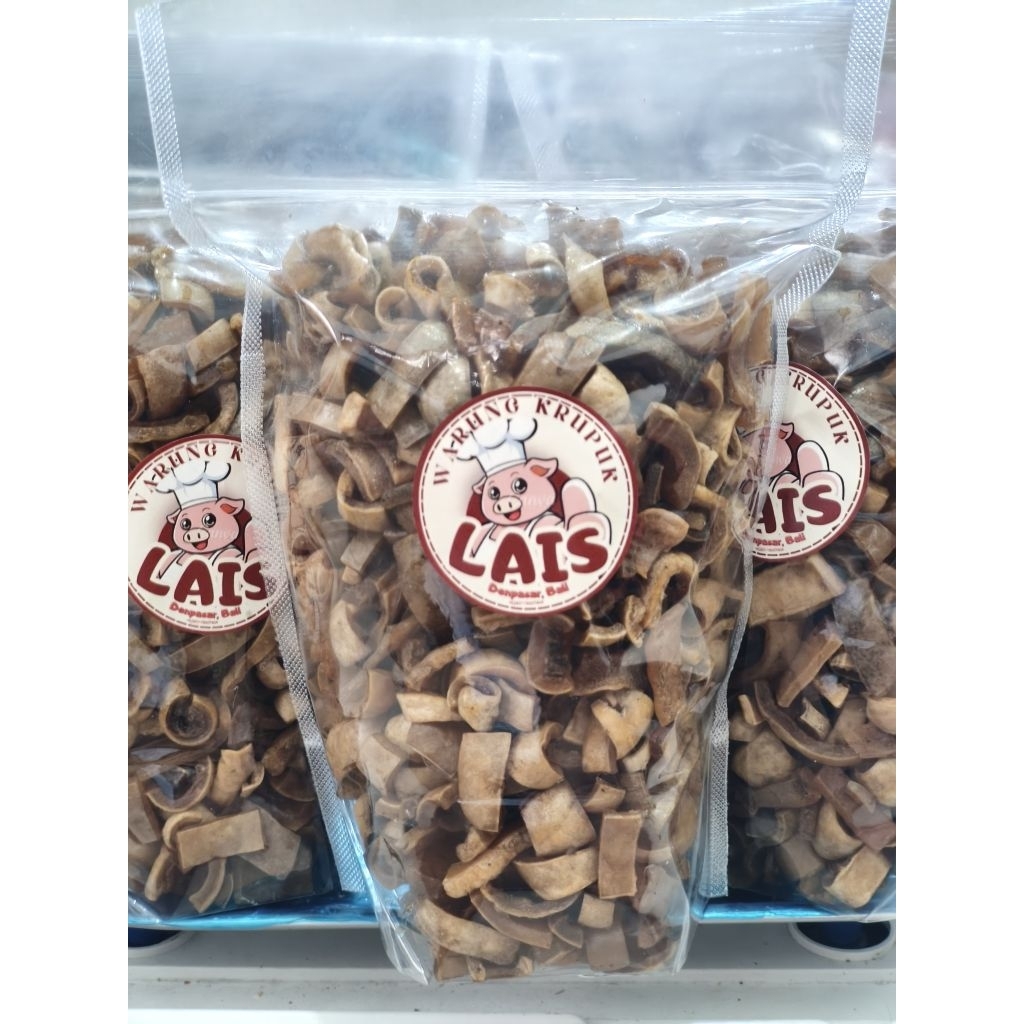 Krupuk Rambak Babi Mentah/Aluman Krupuk Rambak