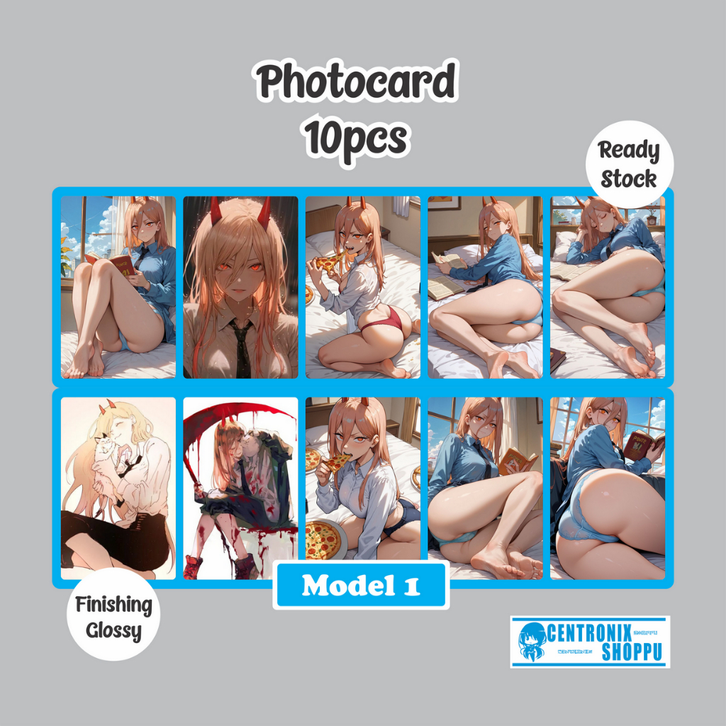 PHOTOCARD POWER CHAINSAW MAN - Photocard / POWER CHAINSAW MAN - 10pcs (Laminasi)
