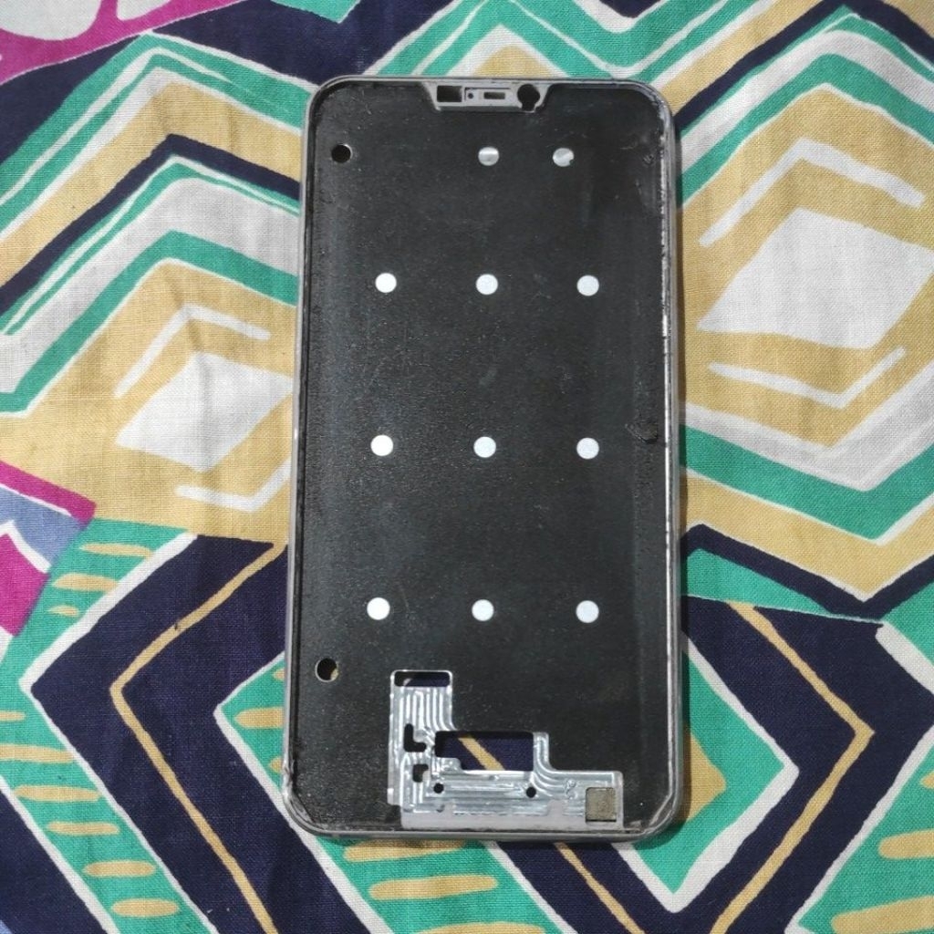 FRAME TATAKAN DUDUKAN LCD LAYAR ASUS ZENFONE 5 2018 MINUS SESUAI FOTO ORIGINAL COPOTAN