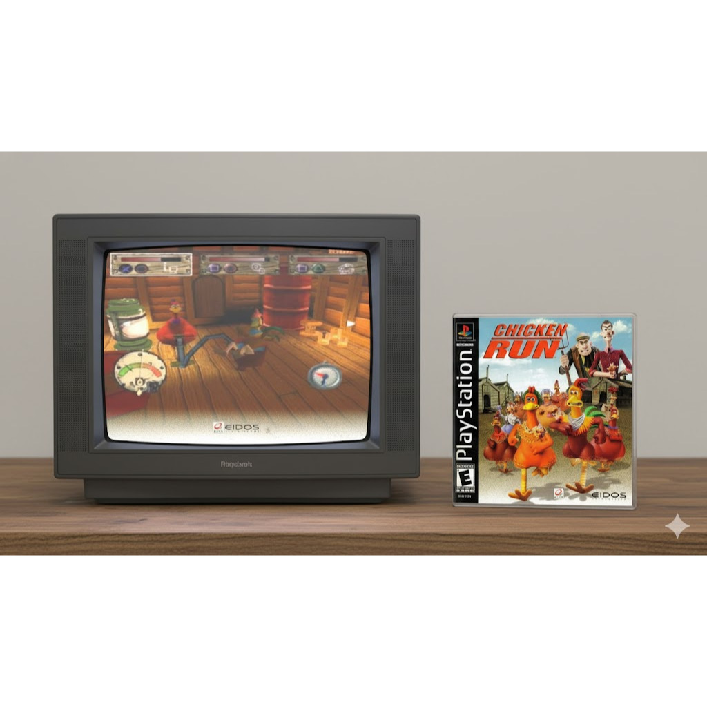 [ Game PS1 Psone Playstation ] Chicken Run