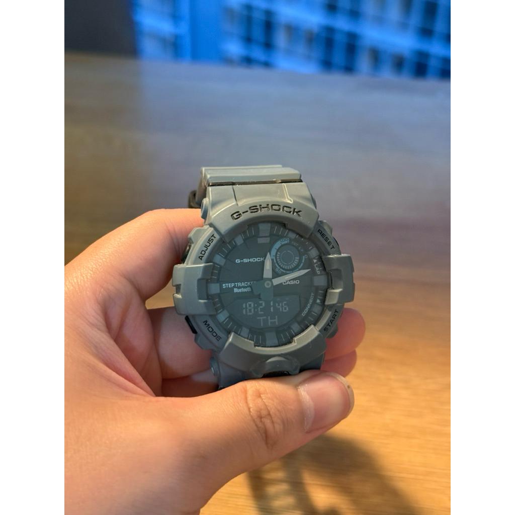 Jam Tangan Casio GBA 800 Bluetooth Step Tracker Second Mulus