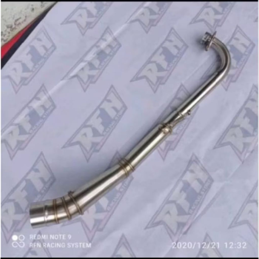 LEHER KNALPOT RACING BUAT MOTOR JUPITER Z VEGA