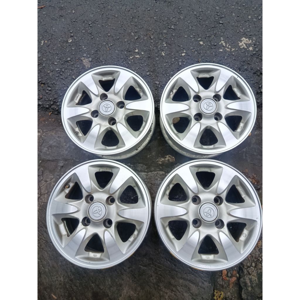 Velg Mobil Ori Copotan Toyota Kijang LGX R14 Pcd 4x114 by Enkei