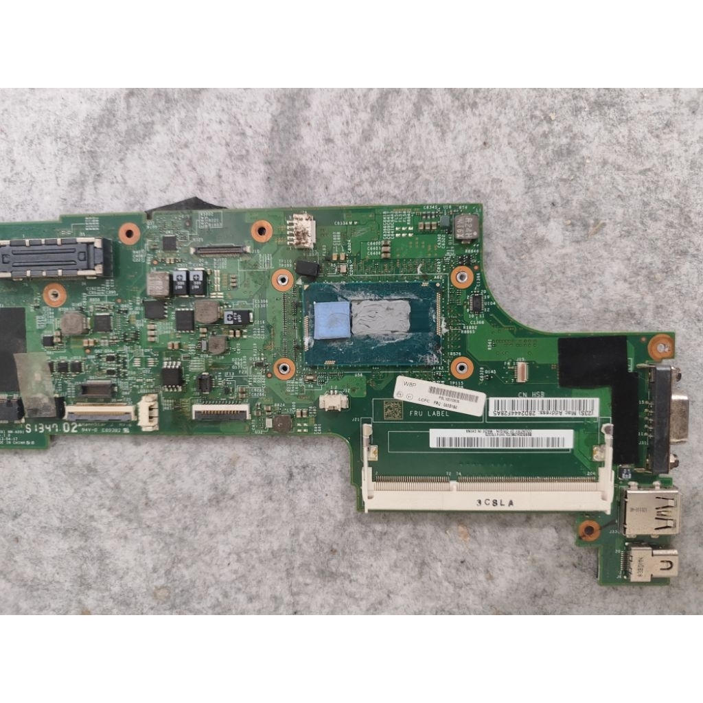 Motherboard/Mobo Laptop Lenovo Thinkpad X240 Matot Kanibalan
