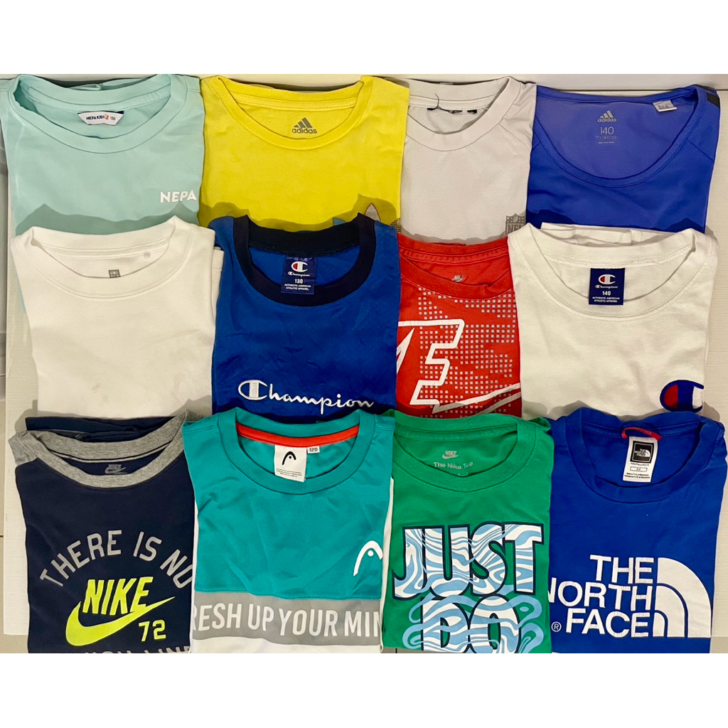 PRELOVED baju branded anak mulus OLGA OLAHRAGA (jersey dry-fit quick-dry)