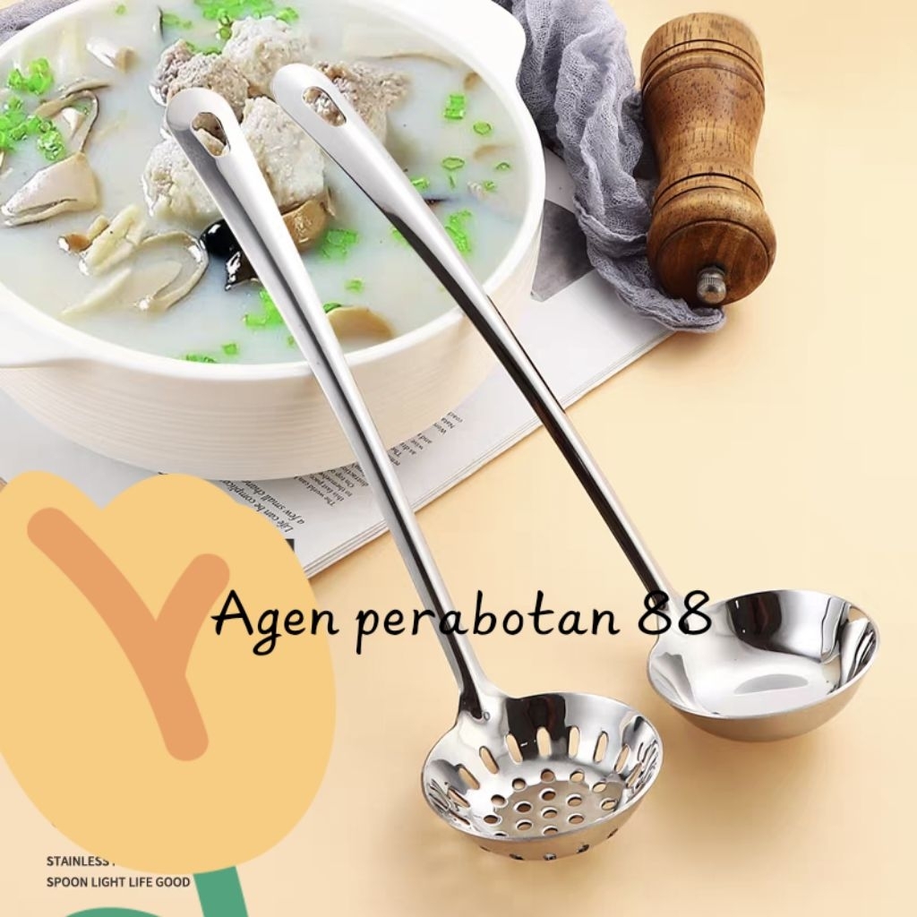 Irus sayur mangkok/ Irus Lubang mangkok stainless Tebal