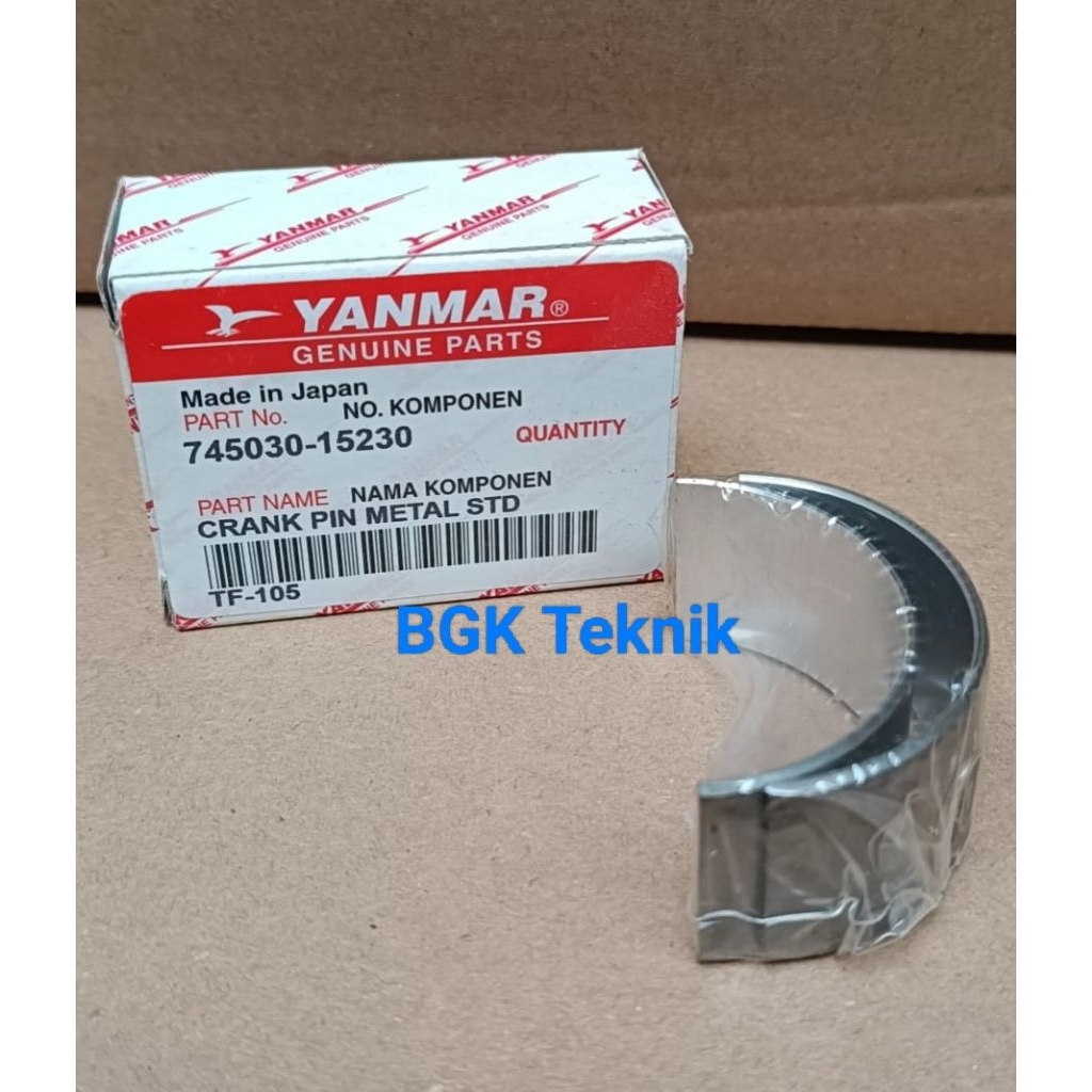 Metal Jalan std YANMAR TF105 CPM/ Crank Pin Metal Diesel YANMAR TF105