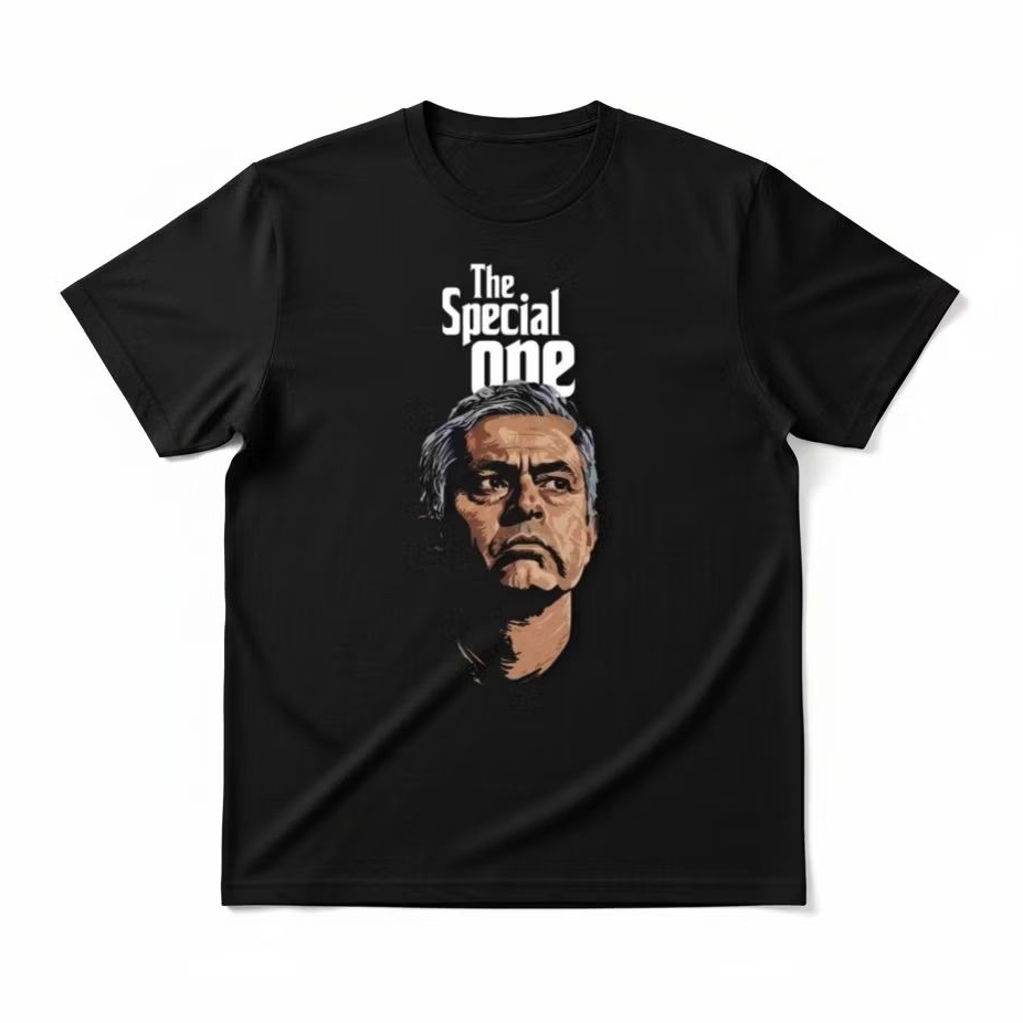 Kaos football Jose Mourinho the special one | cotton combads 30's premium tshirt bahan adem dan nyam