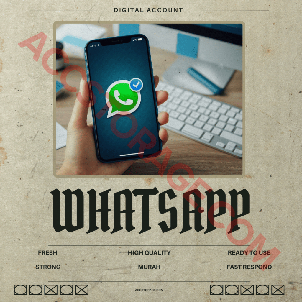 Akun WhatsApp | Fresh | Nomor Baru | OTP | Siap Pakai