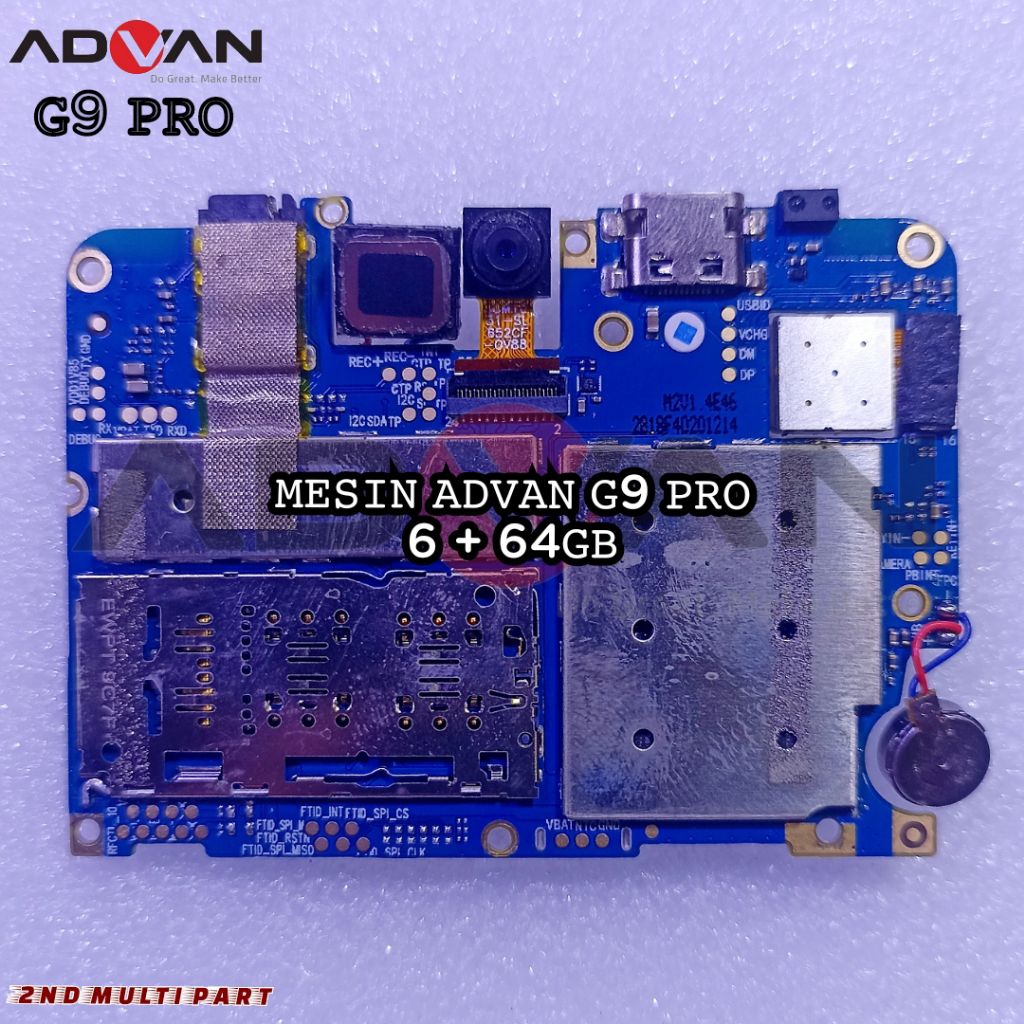 MESIN ADVAN G9 PRO 6+64GB