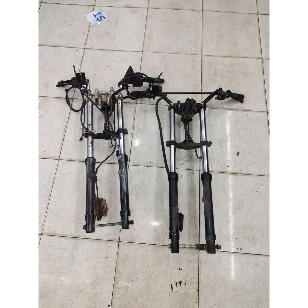 shock original set vixion old vixion new