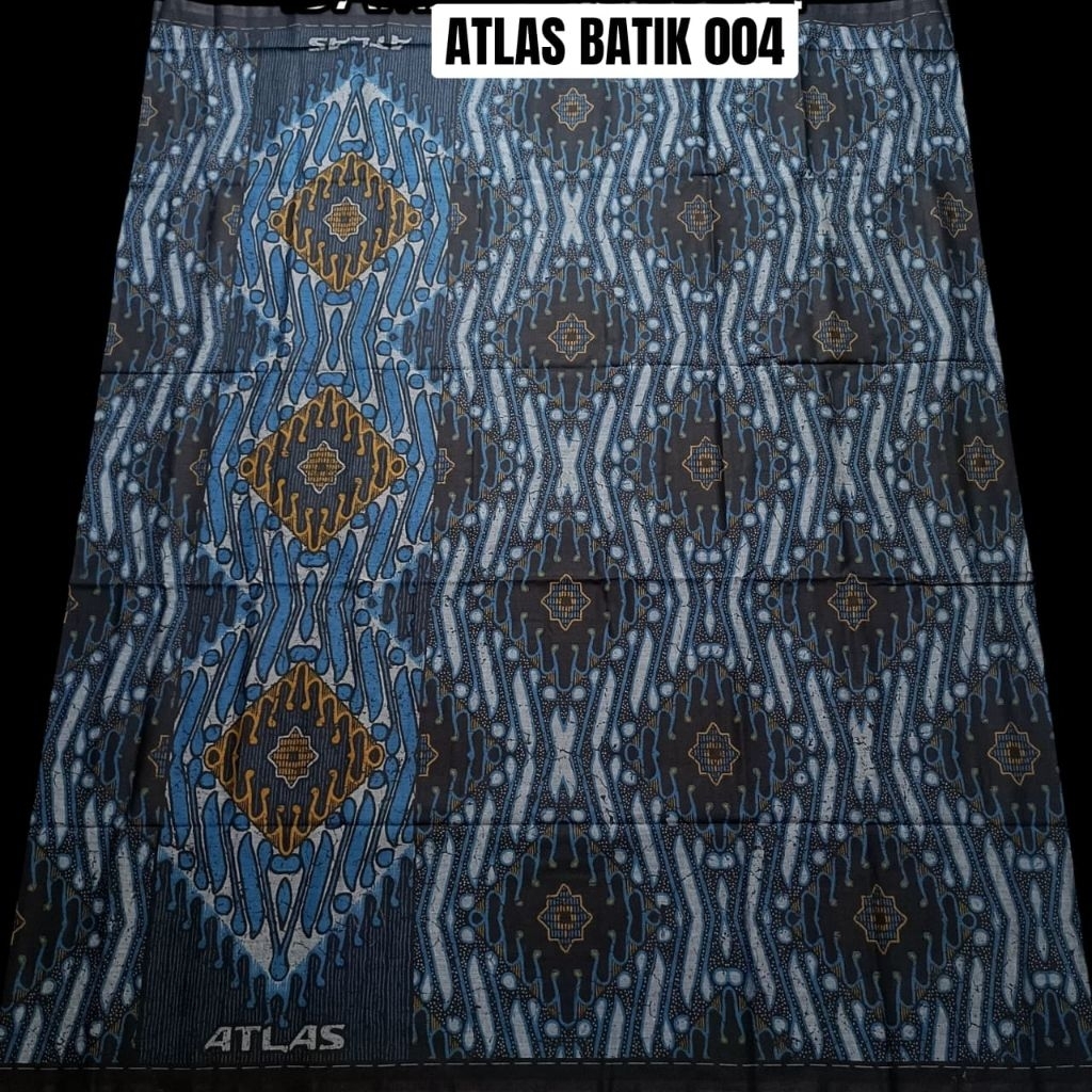 Sarung Atlas Idaman Kembang Motif Batik BHS Original - Sarung Atlas Idaman Harmoni Motif Batik Grosi