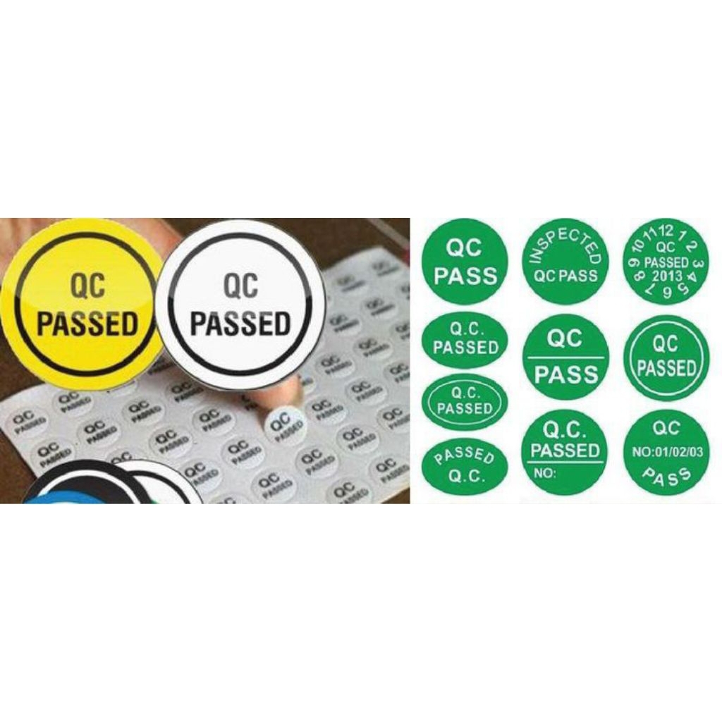 CETAK LABEL STIKER BULAT QC