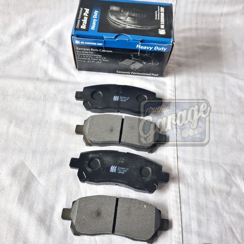 Kampas Rem Depan Brake Pad Xenia Avanza Terios Rush Merk MK Biru (1 Set)