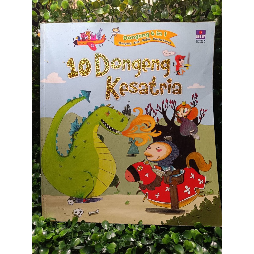 Buku anak 10 Dongeng Kesatria BIP