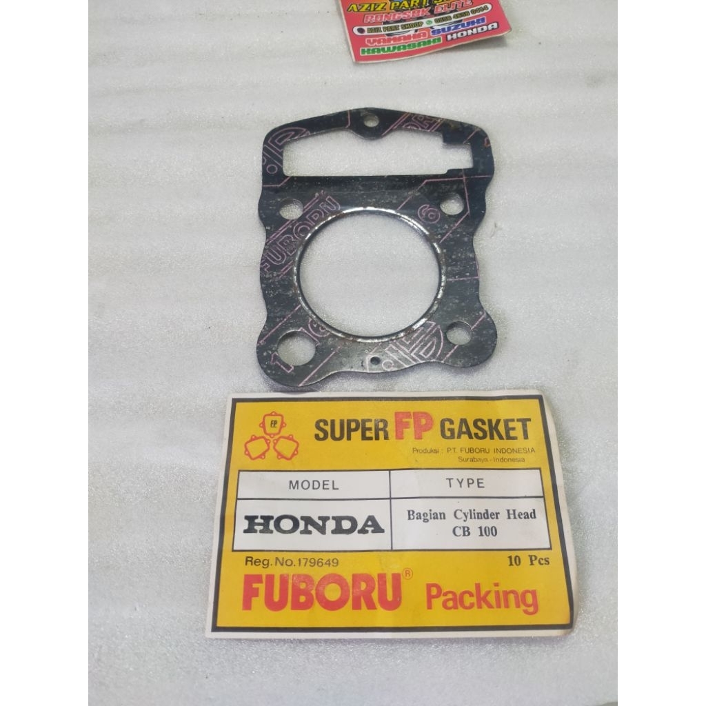 Gasket paking packing blok head Honda cb100 cb 100 gl100 GL 100 GL fuboru