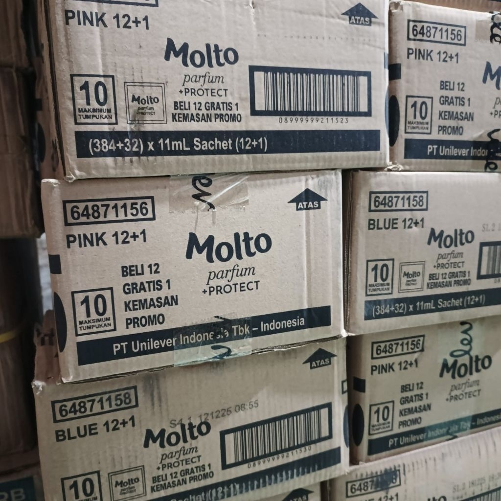 Molto 500 Renteng 11ml 1dus 384+32 Sachet