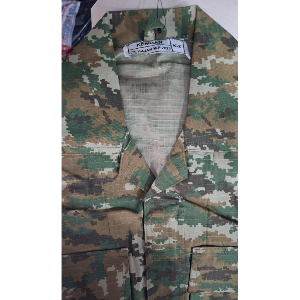 Baju PDL TNI Terbaru Sage Green Jatah Kemhan 2025