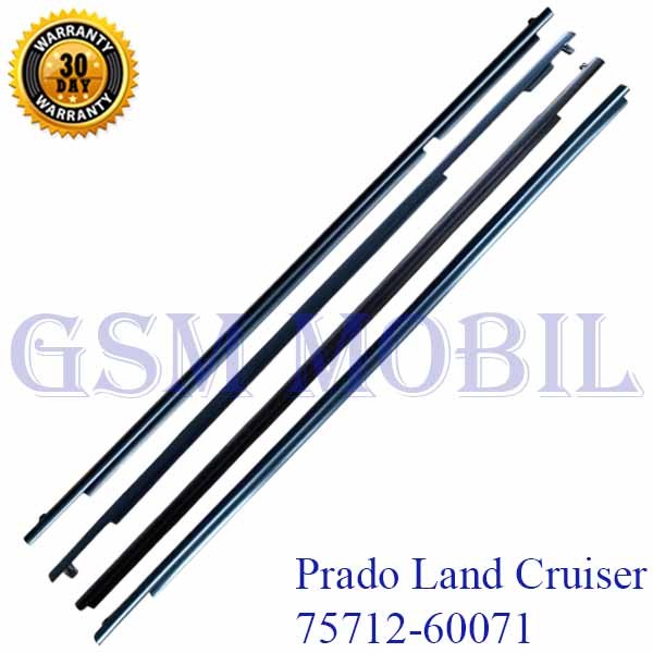 Pelipit Karet Kaca Luar Weather Strip Toyota Land Cruiser Prado 2010 - 10001818