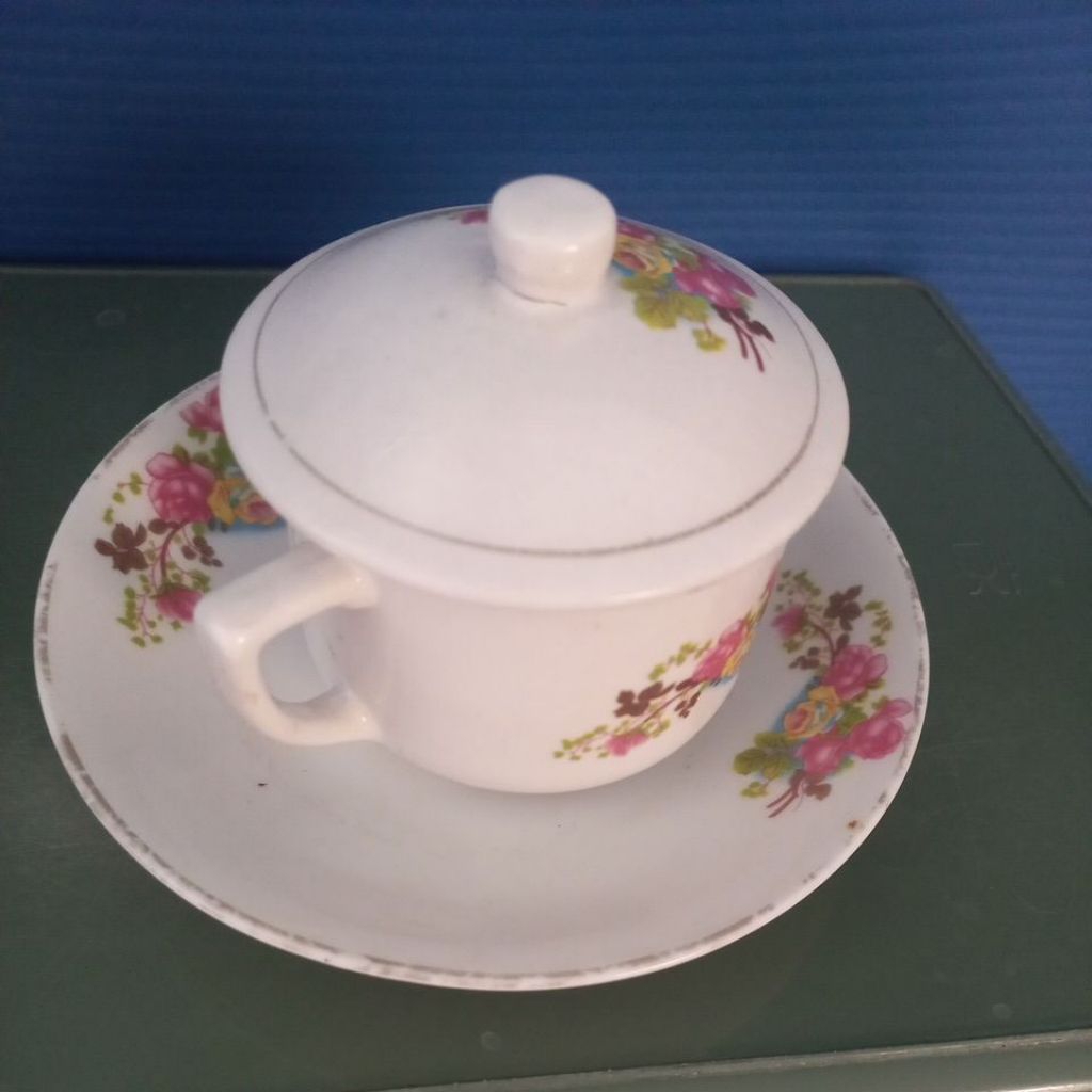 6 set cangkir keramik jadul