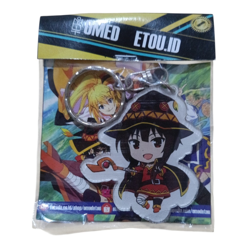 Gantungan Kunci Anime KonoSuba : Kono Subarashii Sekai ni Shukufuku wo - Megumin