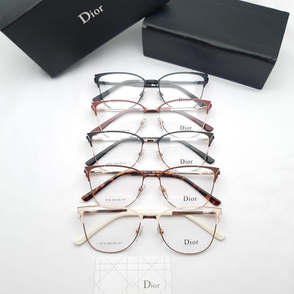 frame Cat eye besi wanita 8116