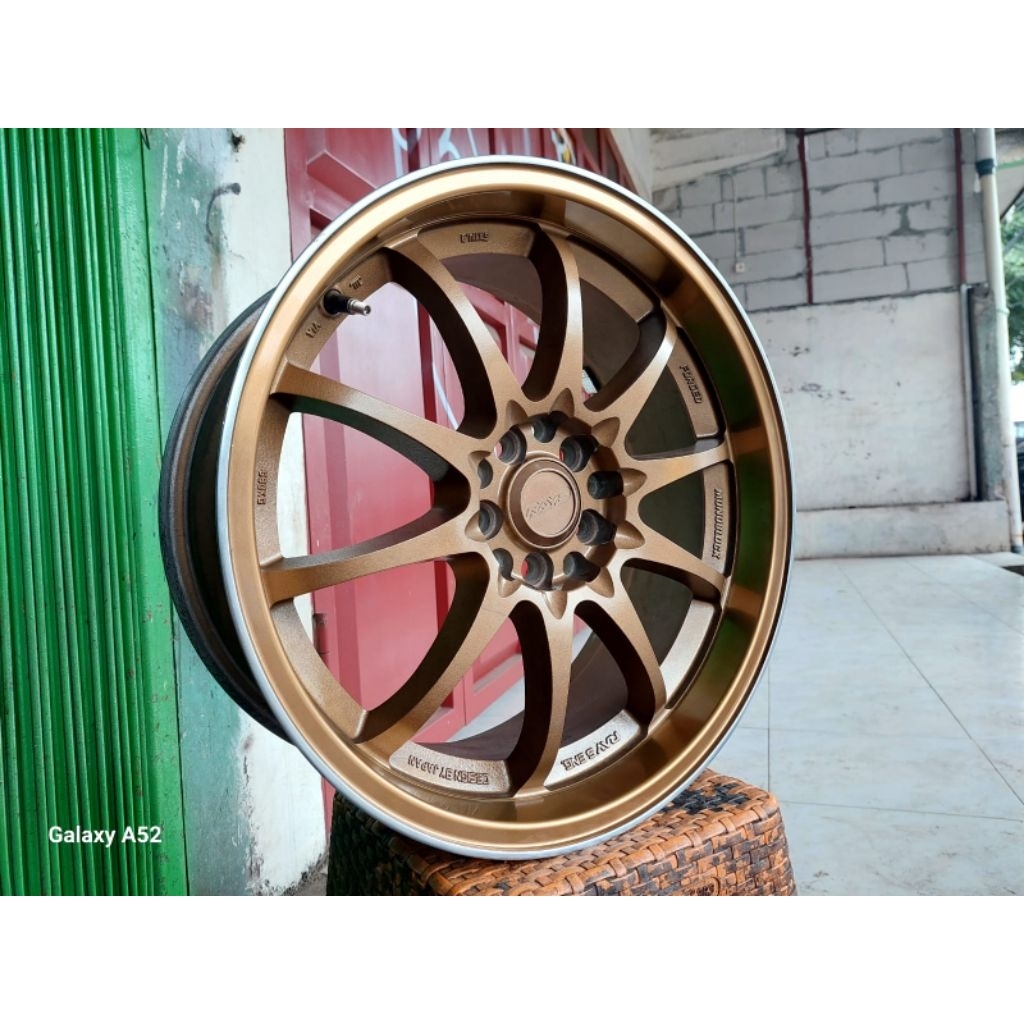 Velg Racing Bekas Rays R17 | PCD 5 x 114 | Free Ongkir
