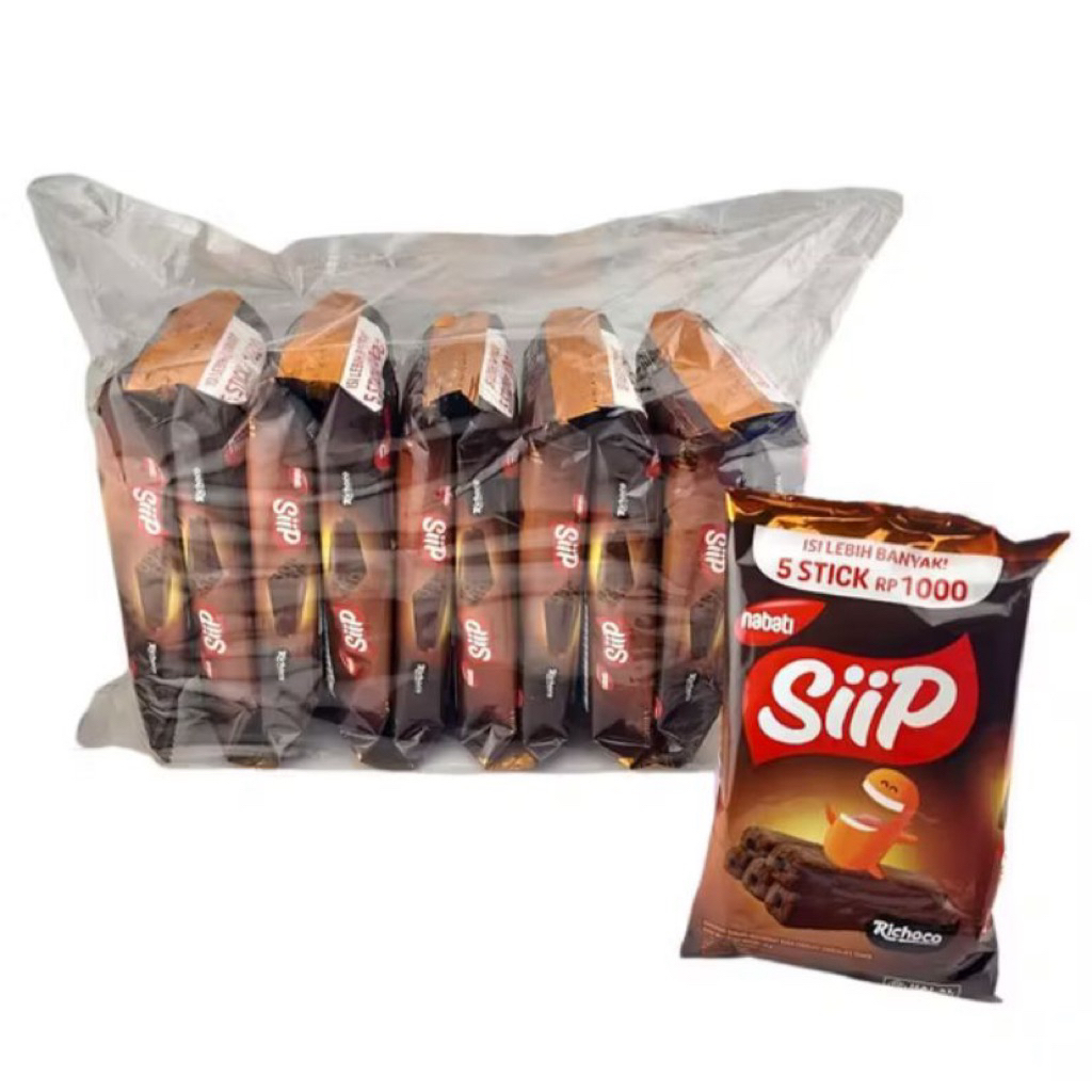 NABATI SIIP RENCENG COKELAT ISI 10PCS