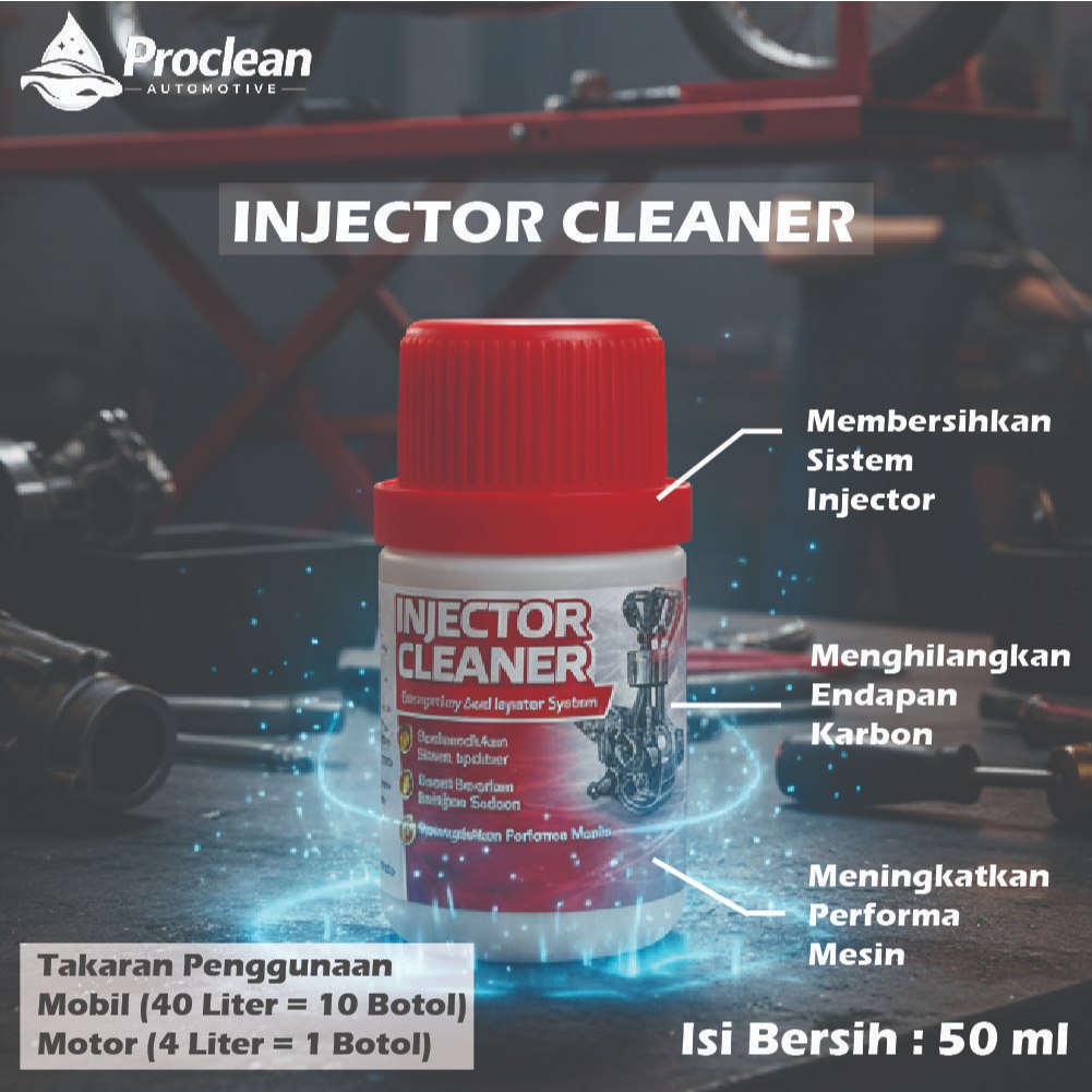 Injector Cleaner Motor Mobil - Cairan Pembersih Injeksi Motor dan Mobil