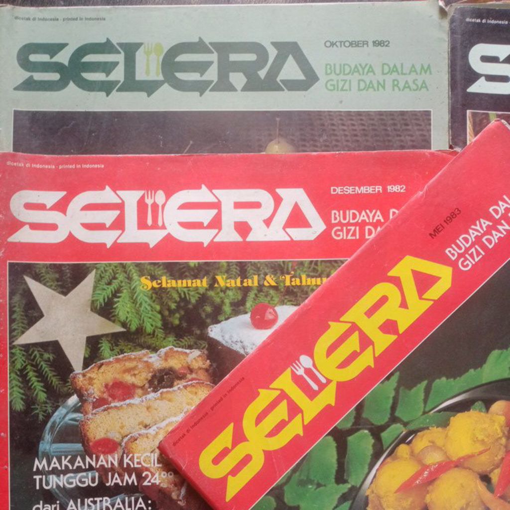 Majalah SELERA - Masakan jadul