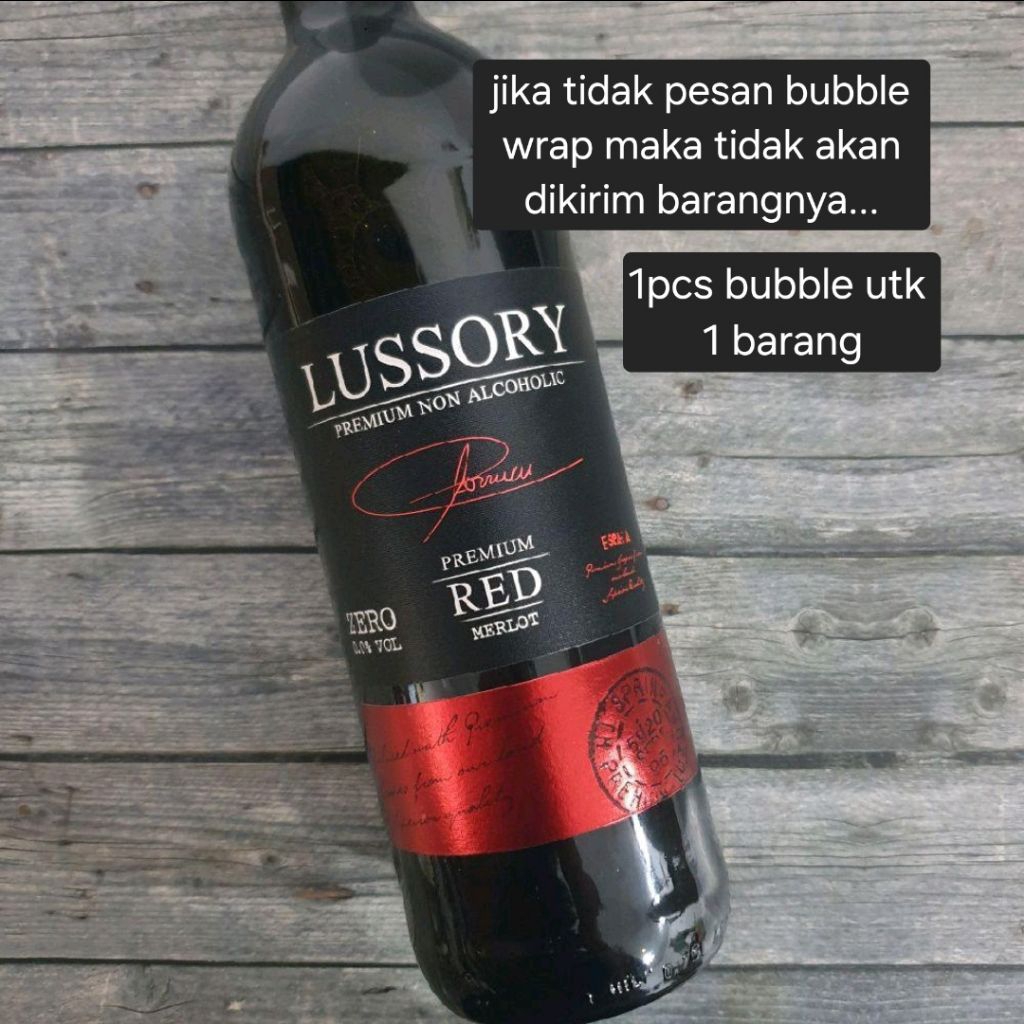 Lussory Premium Red Pierre Merlot Non No Alcoholic Wine Beer Heineken Carlsberg Corona