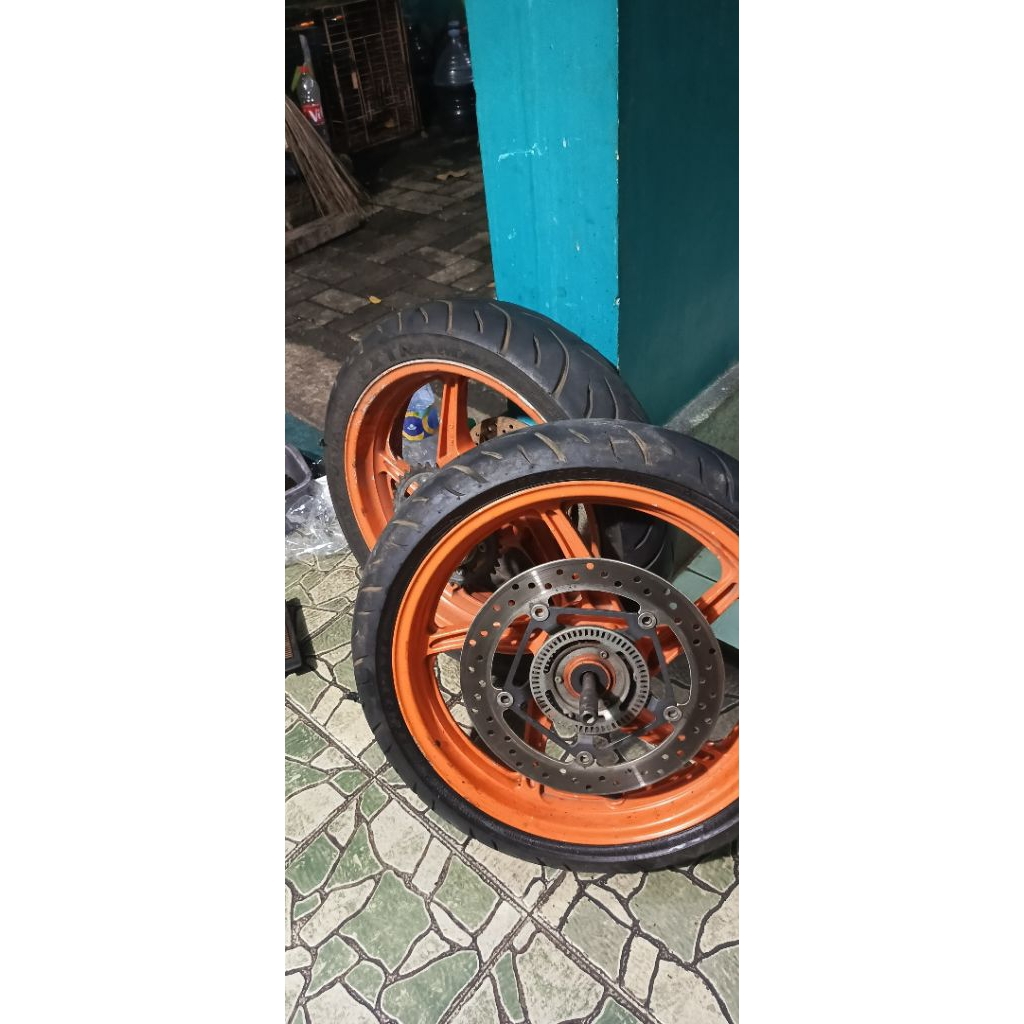 VELG SET TAPAK LEBAR CBR 250R CBU THAILAND ENKEI - RGMOTORS