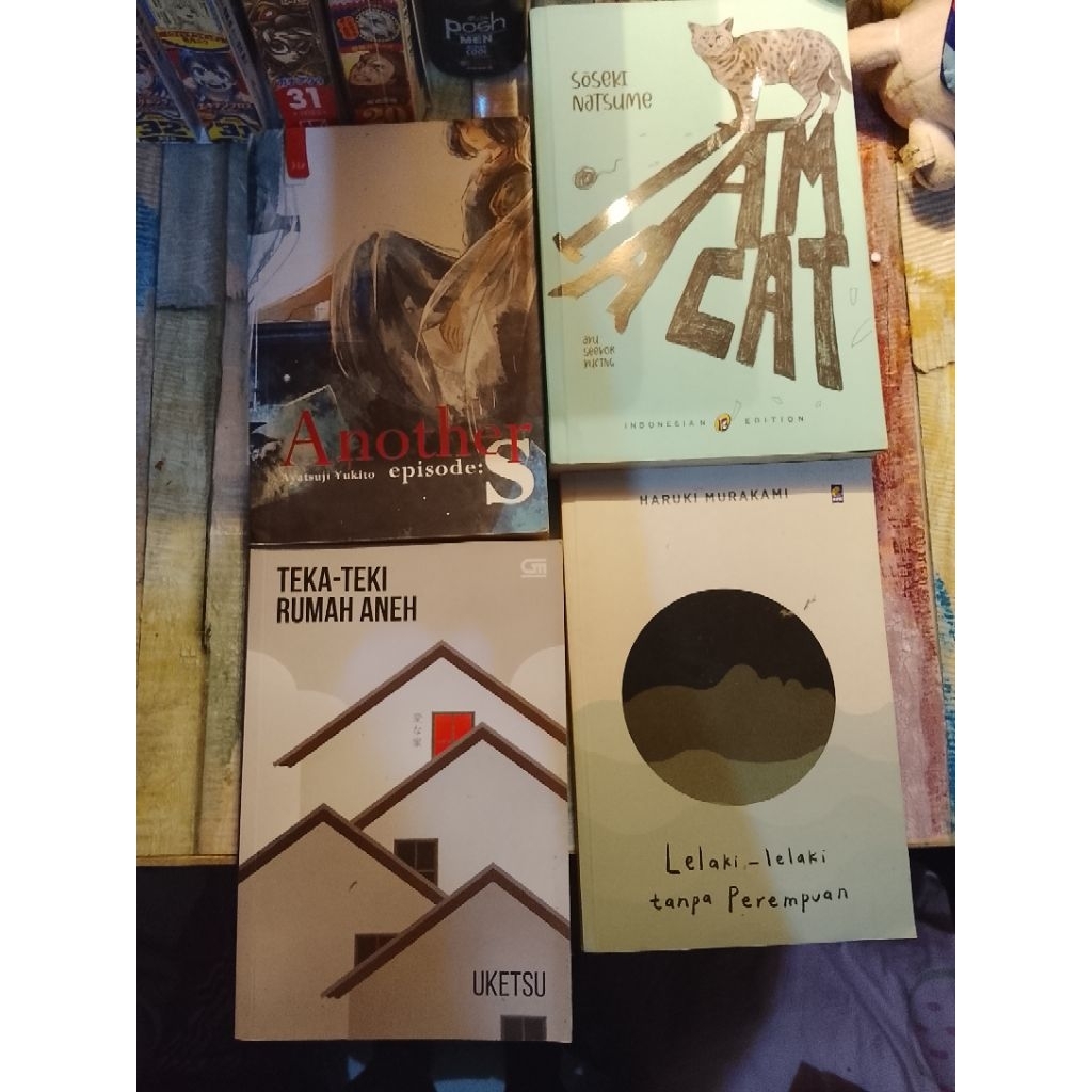 another episode s i am a cat laki laki tanpa perempuan preloved novel murah