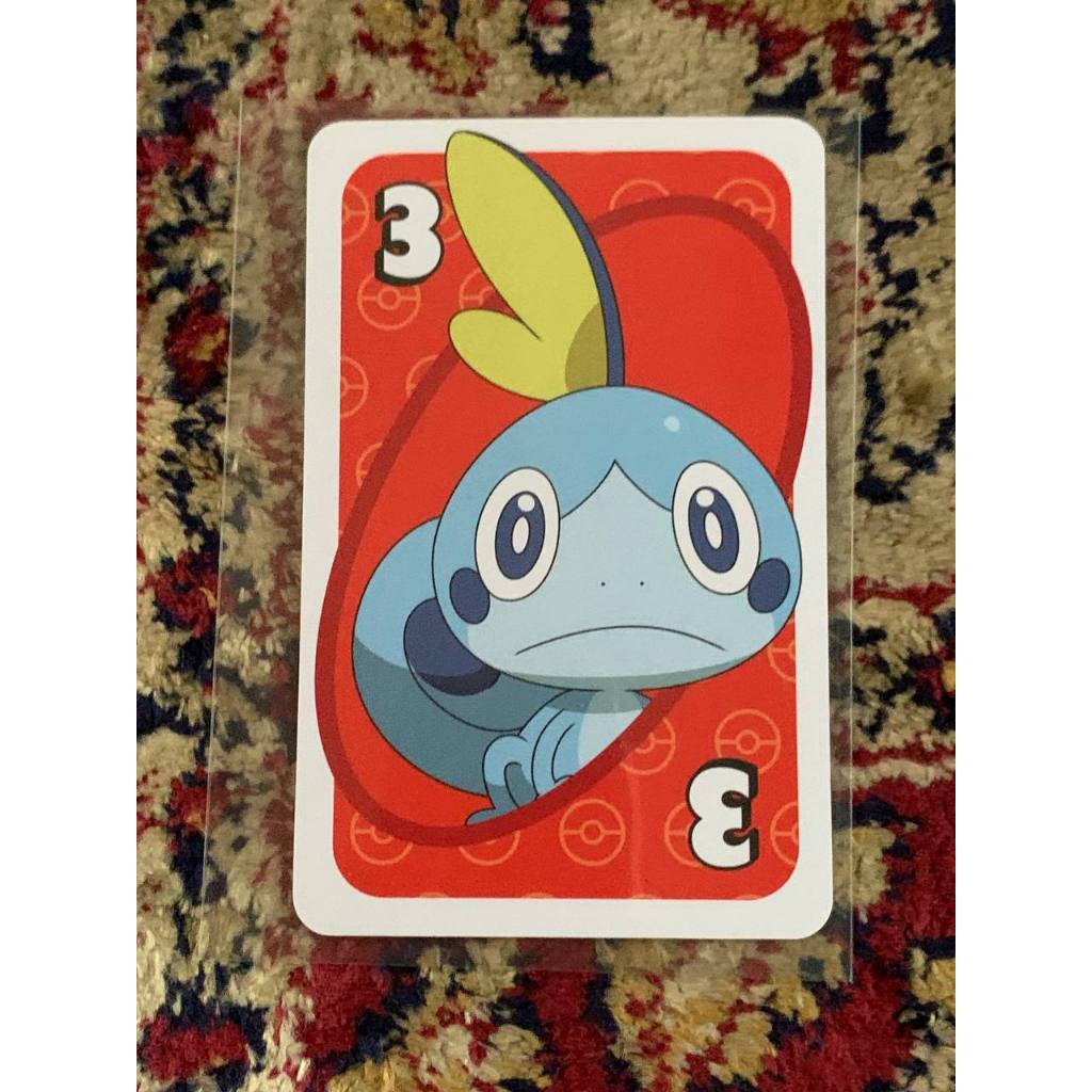 Sobble Uno Red Pokemon Japanese