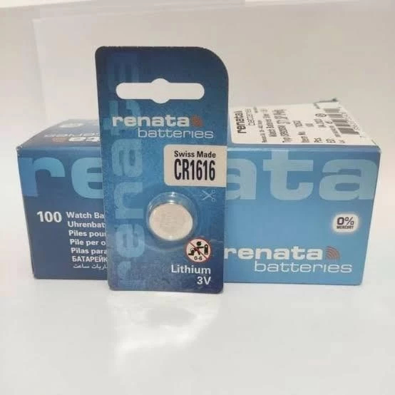 Baterai RENATA CR1616 CR 1616 Battery RENATA CR1616 CR 1616 Batre RENATA CR1616 CR 1616 Original